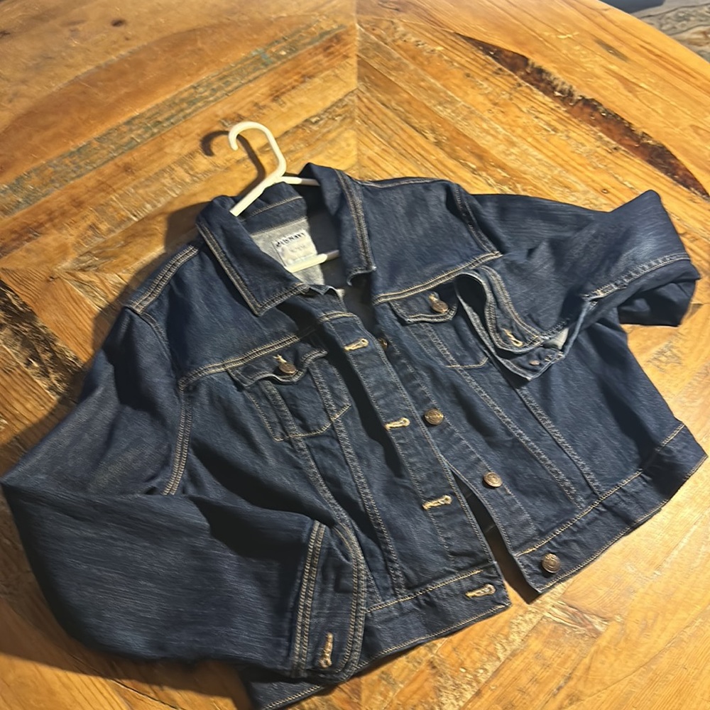 Short denim jacket - Picture 2 of 4